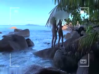 偷窥间谍裸体情侣在公共海滩做爱-项目Fiundary
